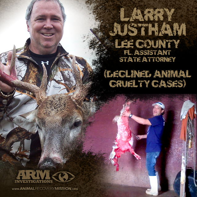 Larry Justham - Animal Abuse in Lee County, Florida
